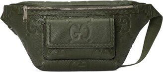 Jumbo GG monogram-embossed belt bag
