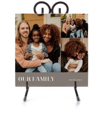 Ceramic Tiles: Our Family Moments Ceramic Tile, Glossy, 6X6, Gray