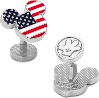 Stars and Stripes Mickey Mouse Cufflinks