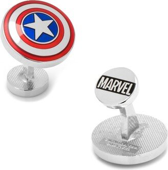 Avengers Captain America Shield Cufflinks