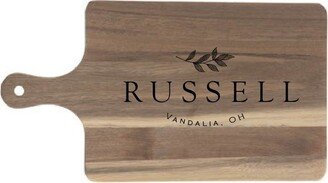 Customized Acacia Wood Serving Board, Wedding, Housewarming, Custom, Personalized