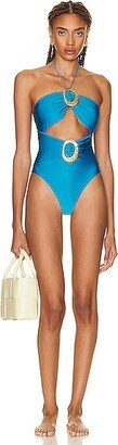 Eshita One Piece Swimsuit in Blue