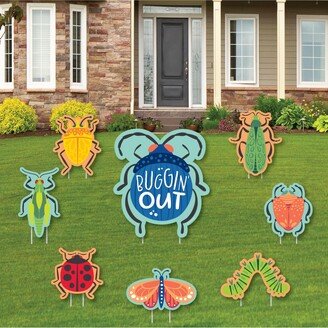 Big Dot Of Happiness Buggin' Out Outdoor Lawn Decorations Bugs Birthday Party Yard Signs 8 Pc