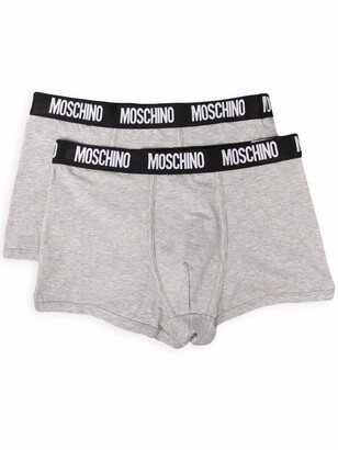 Two-Pack Logo-Waistband Boxer Briefs