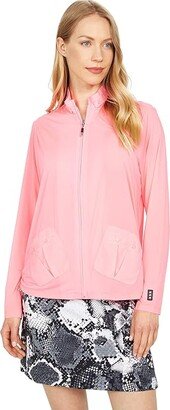 Sunsense 35 SPF Lightweight Full Zip Jacket (Venus) Women's Coat