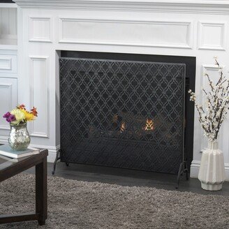 Ellias Single Panel Fireplace Screen