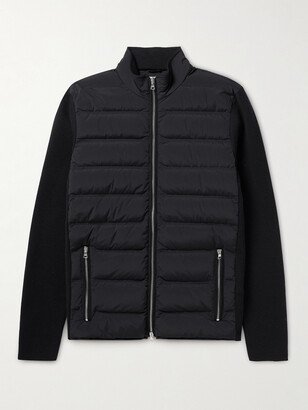 Wallace Quilted Shell and Merino Wool Down Jacket