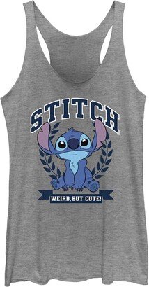 Lilo & Stitch Weird BUT Cute Women's Racerback Tank Top