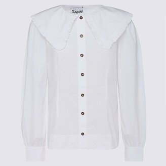 Bright White Cotton Blouse