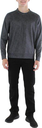 Tallia Sport Mens Crewneck Active Pullover Top