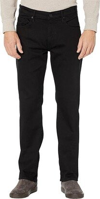 Zach Straight Leg in Double Black Supermove (Double Black Supermove) Men's Jeans