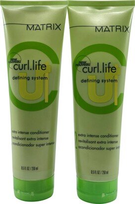 Curl Life Defining System Extra Intense Conditioner 8.5 OZ Set of 2