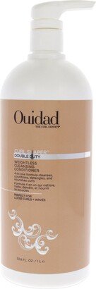 Curl Shaper Double Duty Weightless Cleansing Conditioner by for Unisex - 33.8 oz Conditioner