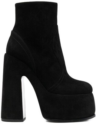 170mm Platform Ankle Boots