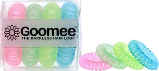 The Markless Hair Loop Set - Glow by Goomee for Women - 4 Pc Hair Tie