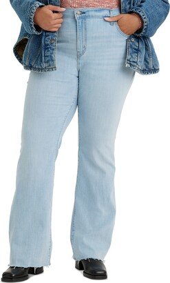 Plus Size 726 High-Rise Flare-Leg Jeans