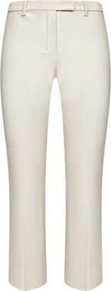 'S Max Mara High Waist Cropped Trousers-AB