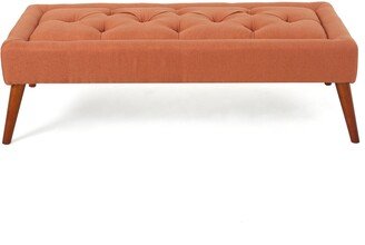 Williams Tufted Fabric Ottoman Bench