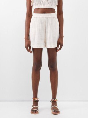 Terra Cotton-voile Shorts