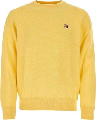 Fox Head Patch Long-Sleeved Jumper-AA