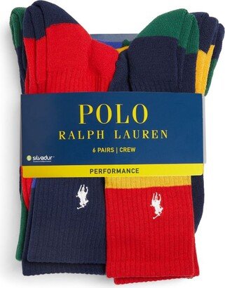 Performance Socks (Pack Of 6)