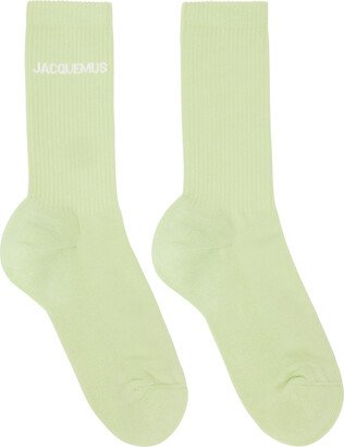 Green 'Les Chaussettes Jacquemus' Socks