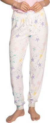 Star Splat Brushed Banded Pajama Pants