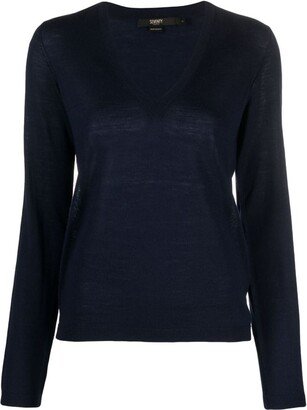 V-neck jumper-AO