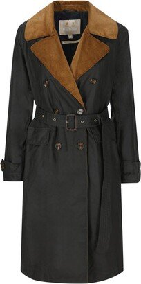 Double-Breasted Belted Coat-AK