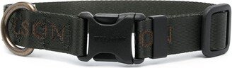 Logo-Print Clip-On Buckle Belt