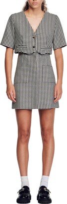 Houndstooth Dress