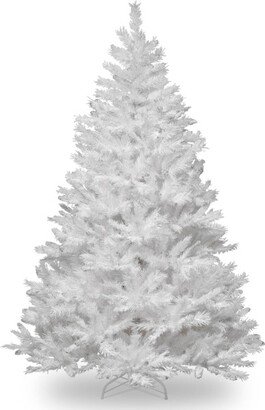 National Tree Company 7.5ft National Christmas Tree Company Winchester White Pine Silver Glitter Full Artificial Christmas Tree