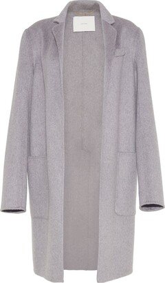 Gina open-front cashmere coat