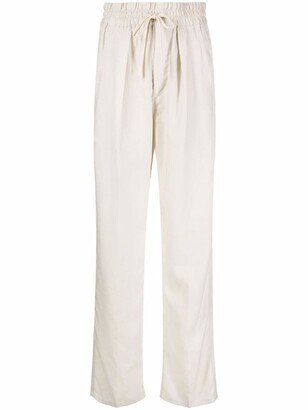 MARANT ÉTOILE Drawstring-Waist Cotton Track Pants