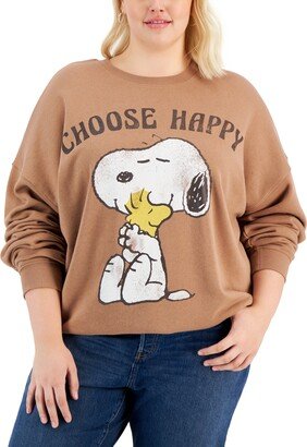 Grayson Threads, The Label Trendy Plus Size Snoopy Sweatshirt