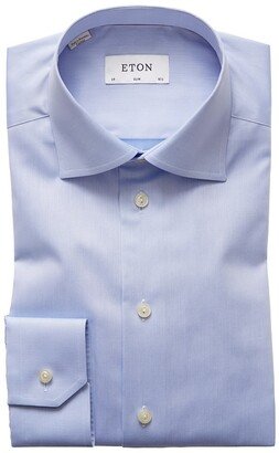 Slim-Fit Twill Dress Shirt-AB