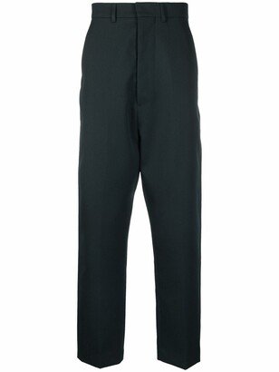 Cropped Tailored Trousers-BM