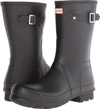 Short Rain Boots (Black) Men's Rain Boots