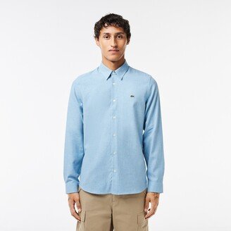 Men's Slim Fit Cotton Chambray Shirt