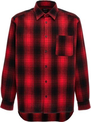 Checked Buttoned Shirt-AD