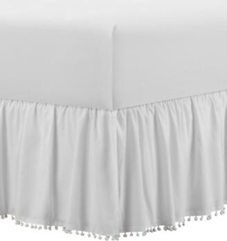 Levinsohn Textiles Belles Whistles Pom Pom Trim Bed Skirt