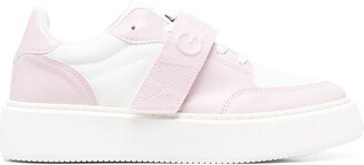 Touch-Strap Low-Top Sneakers-AA