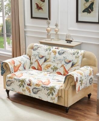 Willow Forest Friends Reversible Furniture Protector Collection