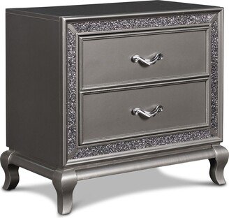 New Classic Furniture Morgana 2-Drawer Nightstand