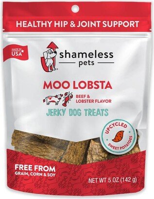 Shameless Pets Jerky Bite Dog Treats | Natural, Grain-Free, & No Artificial Flavors | Made w/Upcycled Ingredients & Responsibly-Sourced Meat in Usa |-AB