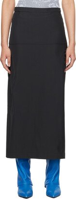 Black Jumpier Maxi Skirt