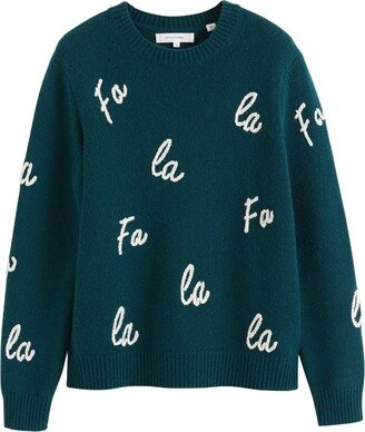 Wool-Cashmere Fa La La Sweater-AA