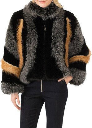 Oversized Faux Fur Coat-AB