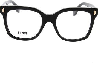 Fendi Eyewear Square Frame Glasses-AE