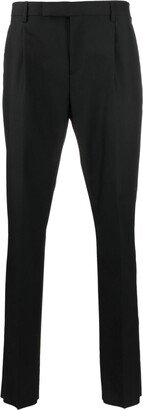 Pressed-Crease Tapered-Leg Trousers-AE